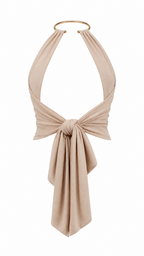 Strapless short dress with tiered skirt
