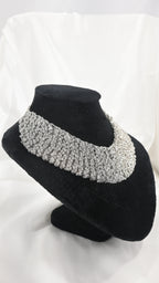 Bolso de mano a rayas