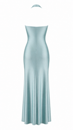 Strapless short dress with tiered skirt