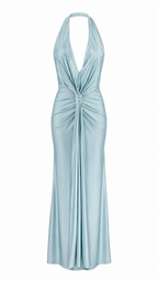 Strapless short dress with tiered skirt
