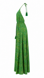 Abito lungo fantasia paisley