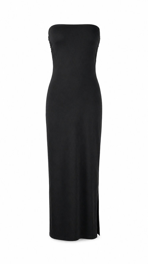Vestido tubo largo