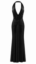 Strapless short dress with tiered skirt