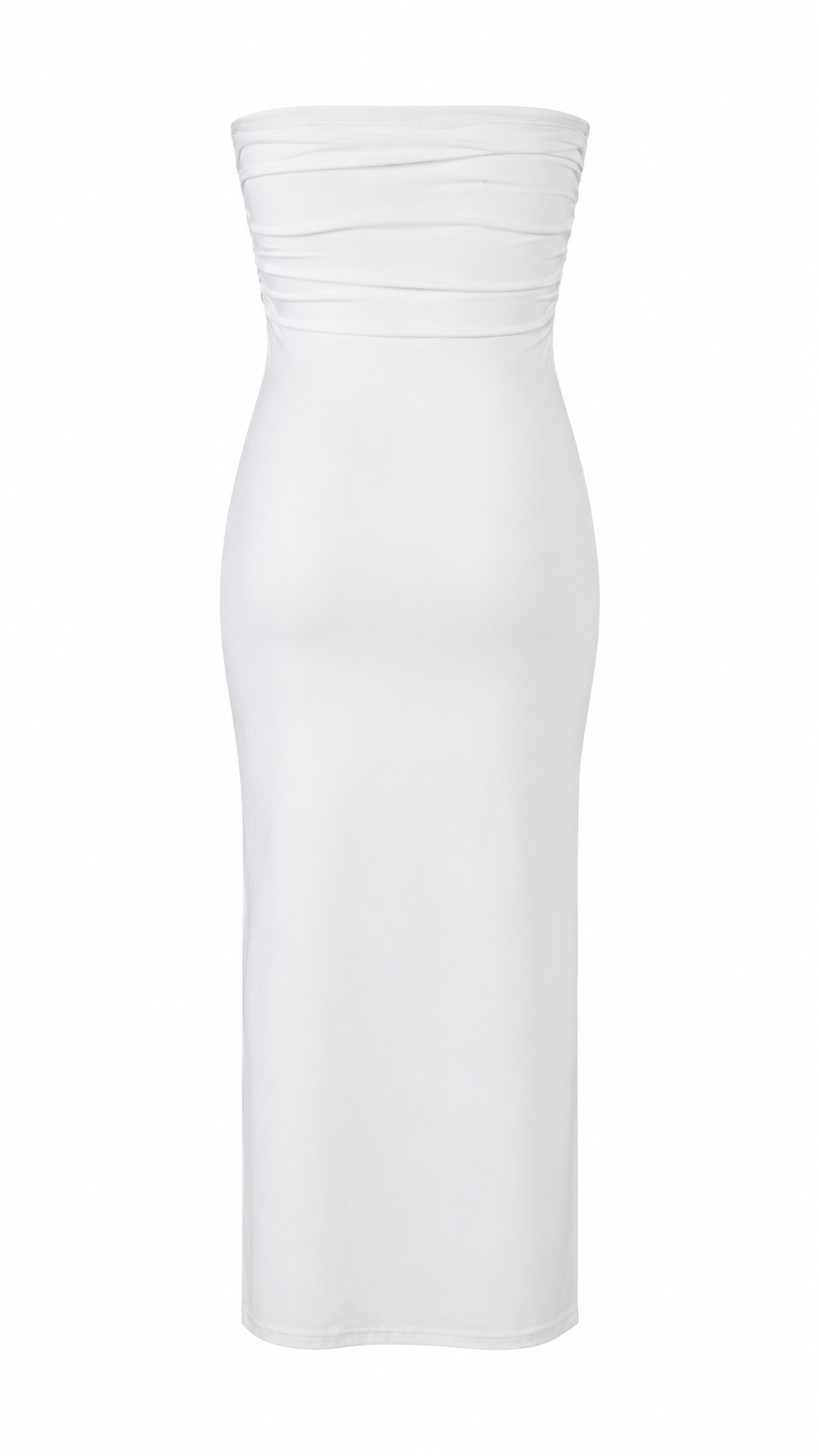 Tubino midi con borchie dorate