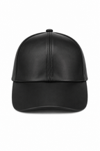Cappellino baseball effetto pelle