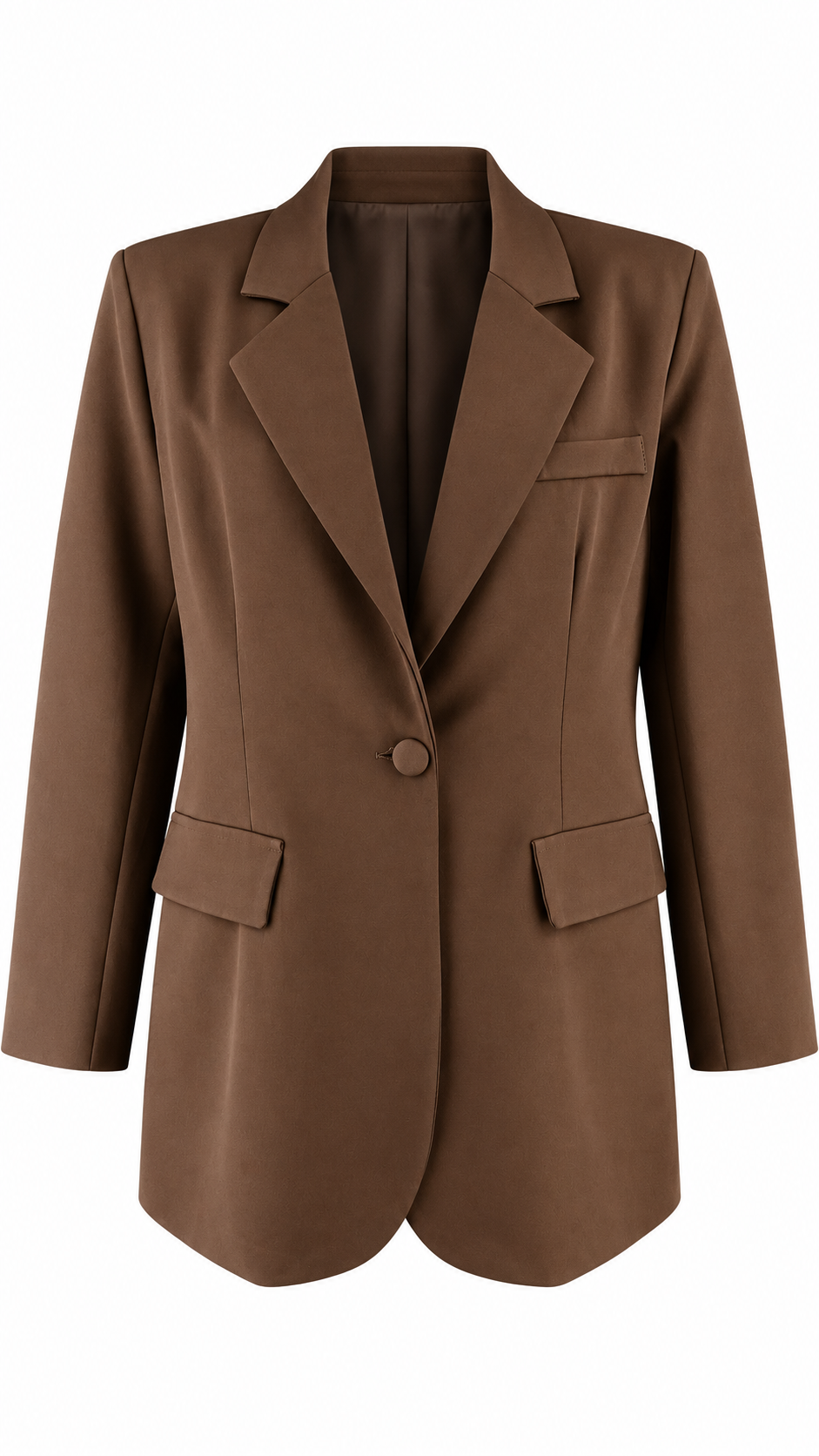 Blazer monopetto con rever