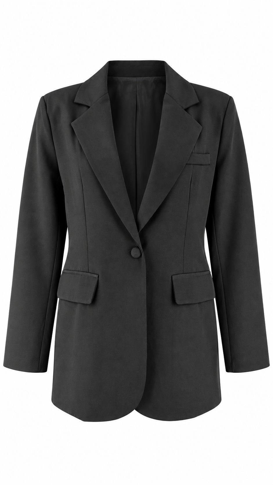 Blazer monopetto con rever