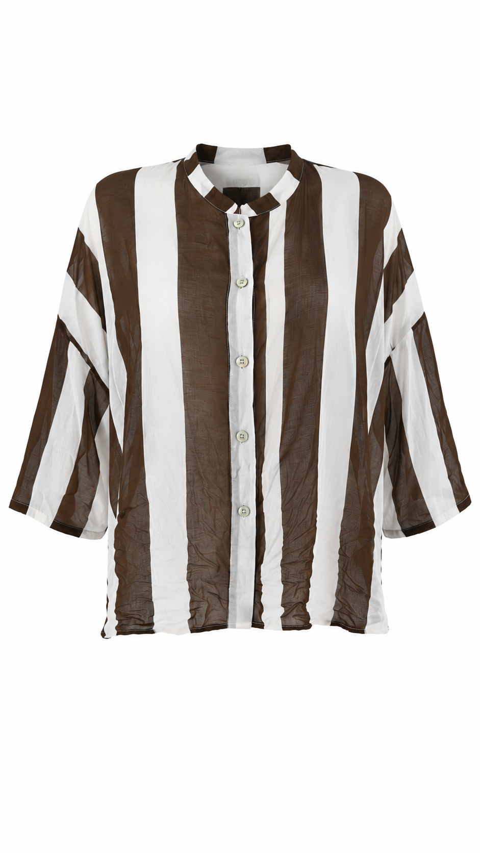 Camicia leggera a righe verticali