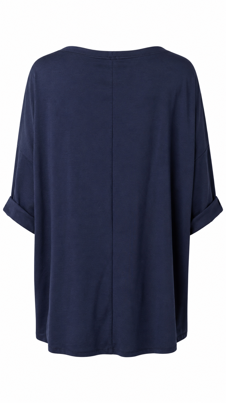 Maglia oversize con scollo a barca