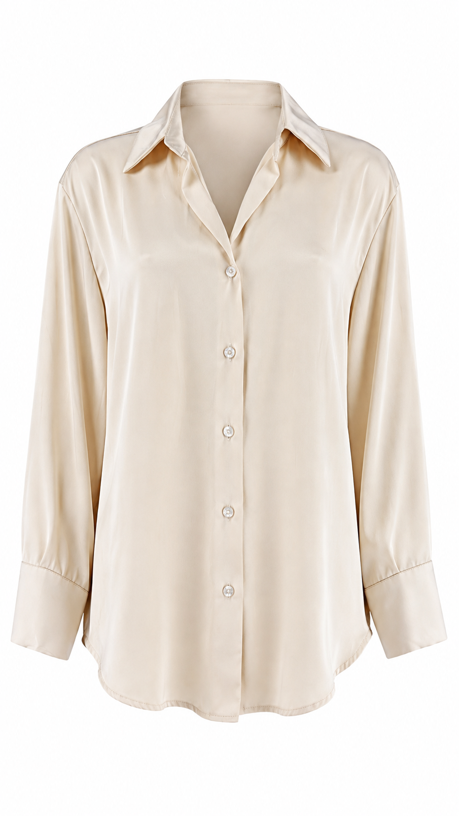 Camicia morbida effetto satin