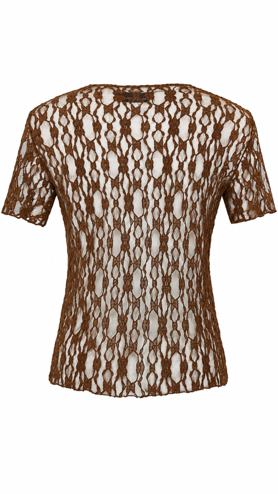 T-shirt in pizzo