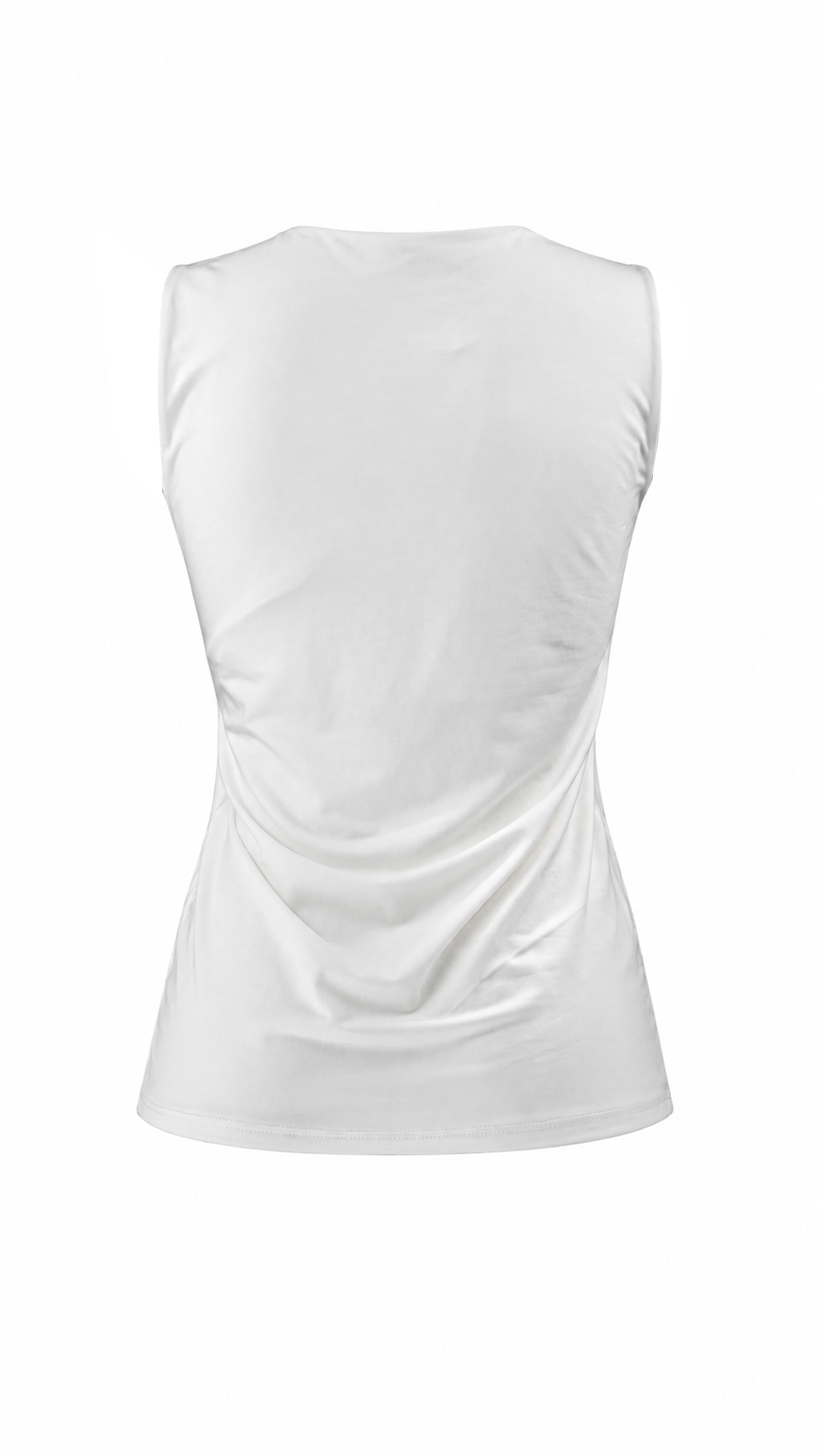 Strapless short dress with tiered skirt