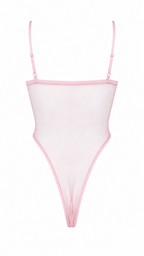 Body in pizzo con retro perizoma