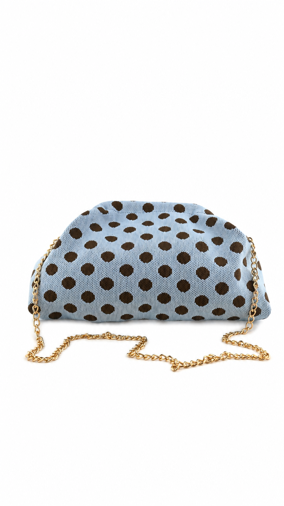 Clutch bag a pois