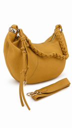 Borsa Hobo con manico intrecciato