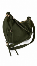 Borsa Hobo con manico intrecciato