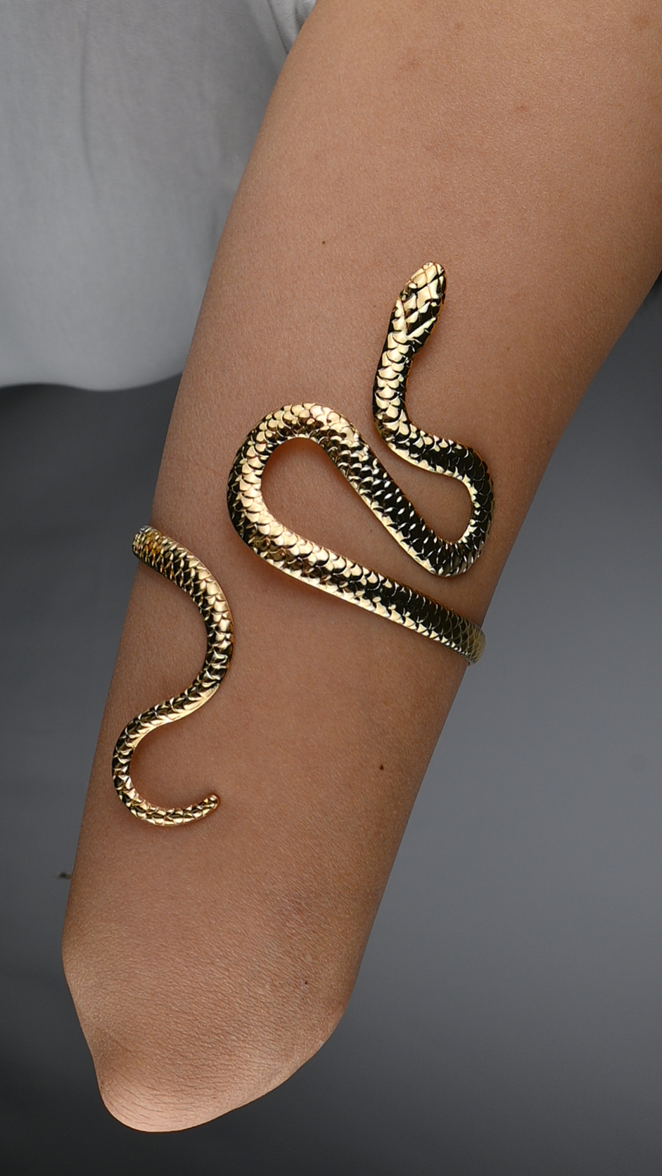Snake upper arm bracelet