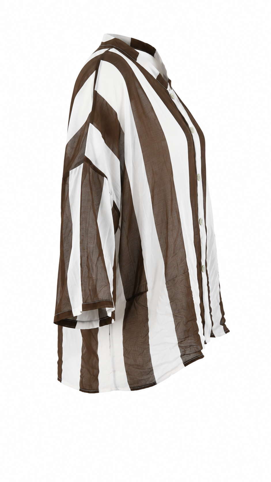 Camicia leggera a righe verticali