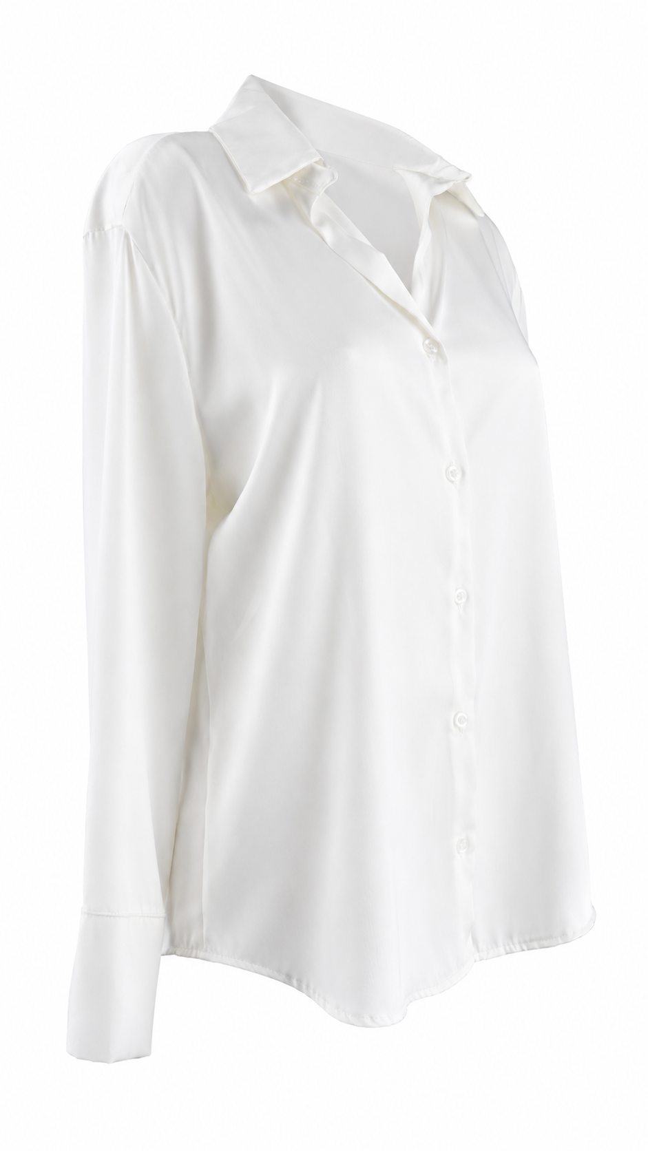 Camicia morbida effetto satin