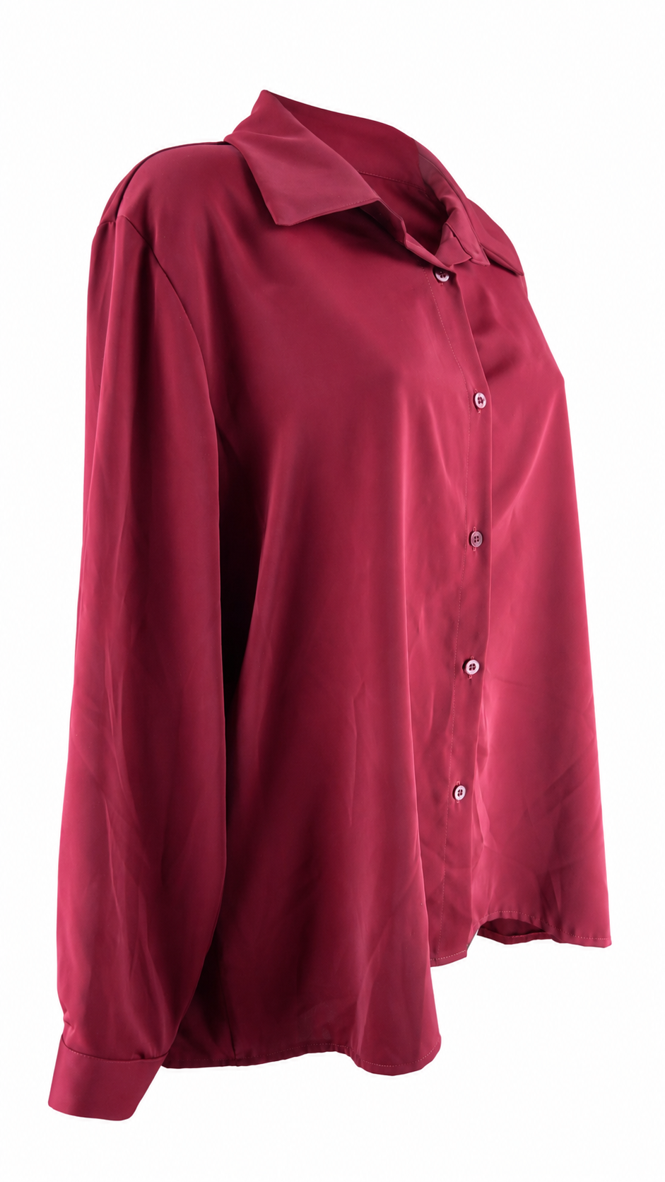 Camicia effetto satinato