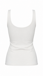 Strapless short dress with tiered skirt