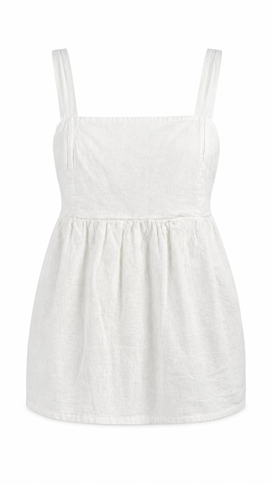 Strapless short dress with tiered skirt