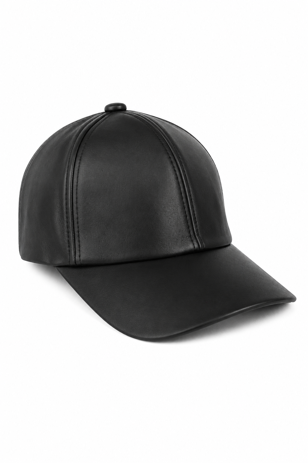 Cappellino baseball effetto pelle