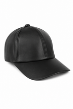 Cappellino baseball effetto pelle