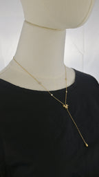 Collana a Y con pendente sole