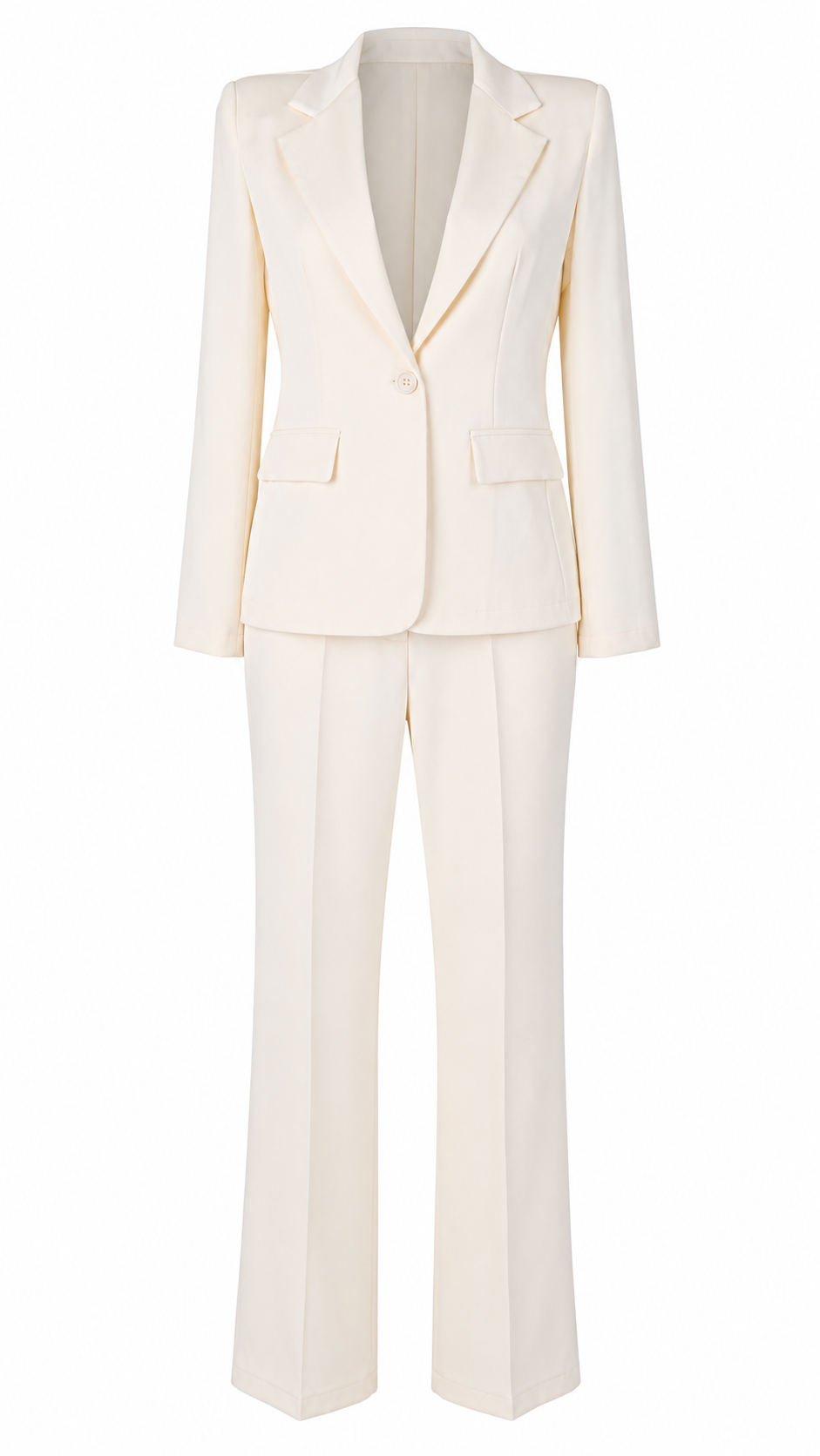 Blazer sartoriale monopetto con revers classici