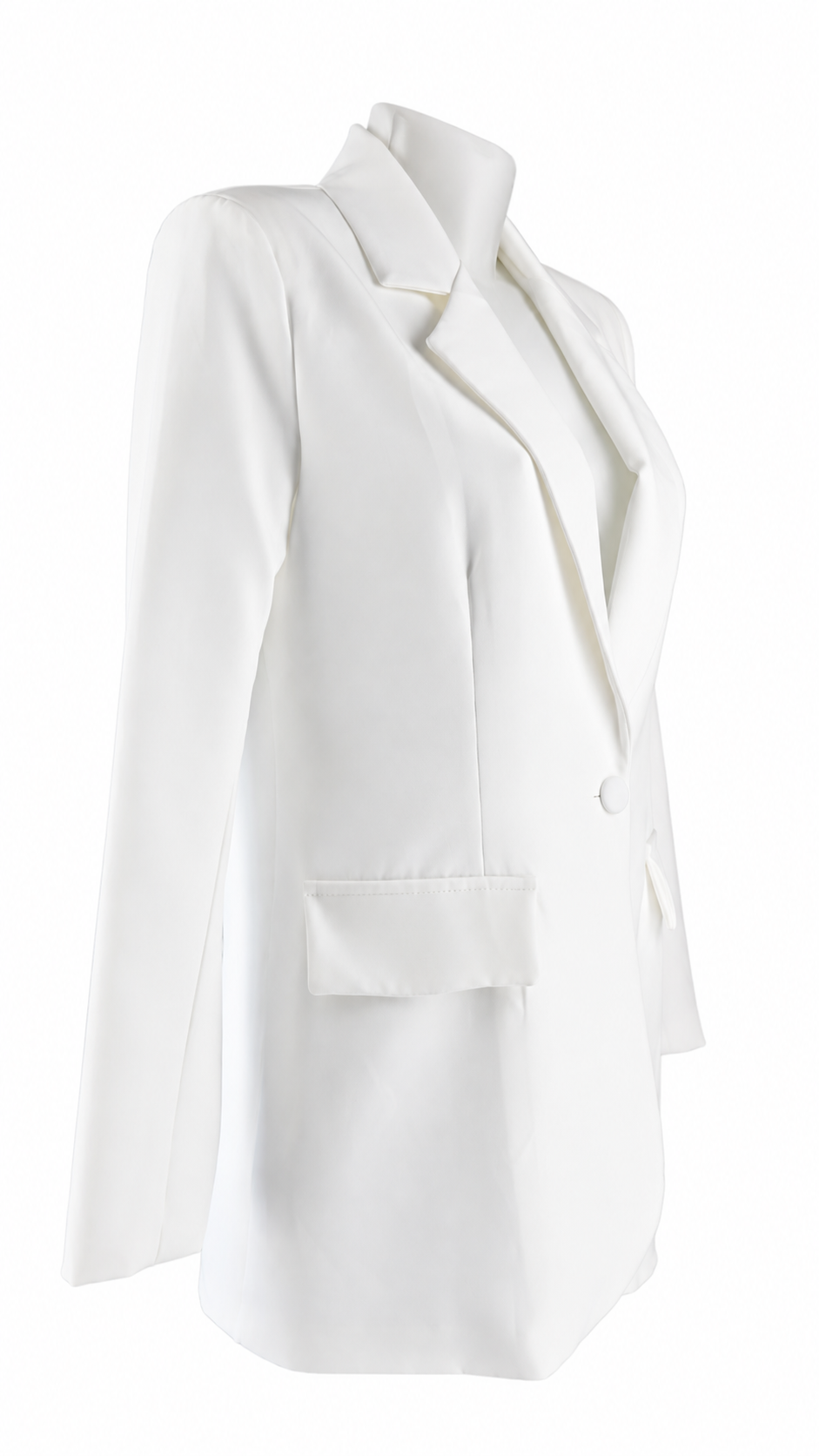 Blazer monopetto con rever