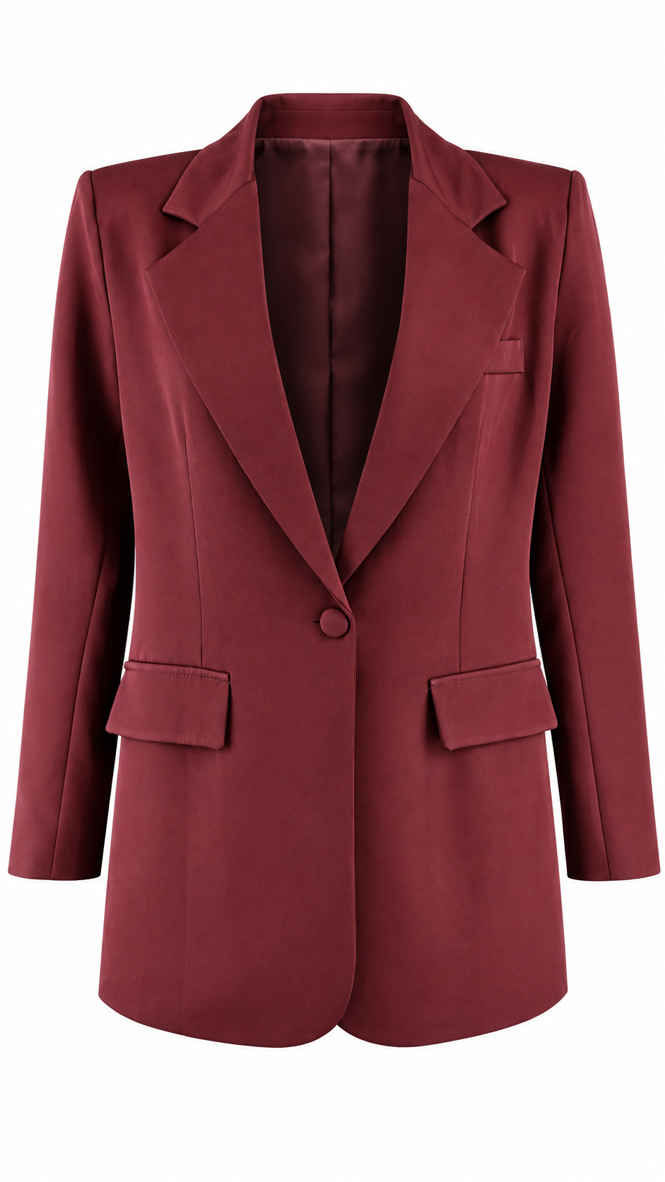 Blazer monopetto con rever