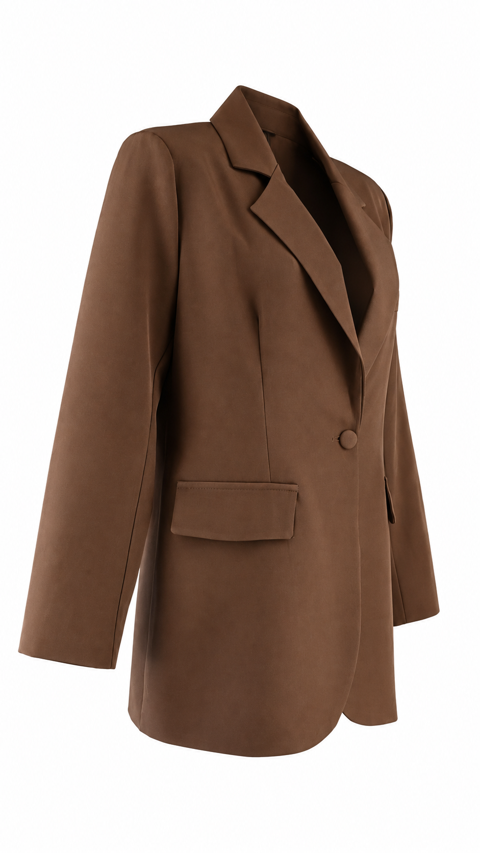 Blazer monopetto con rever