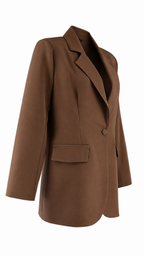 Blazer monopetto con rever