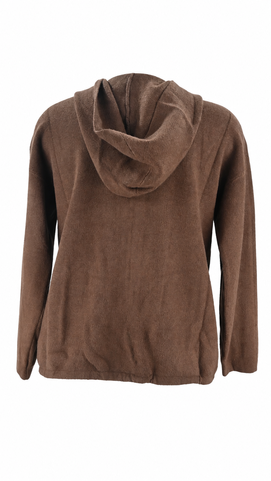Giacca cardigan in maglia con cappuccio