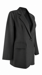 Blazer monopetto con rever