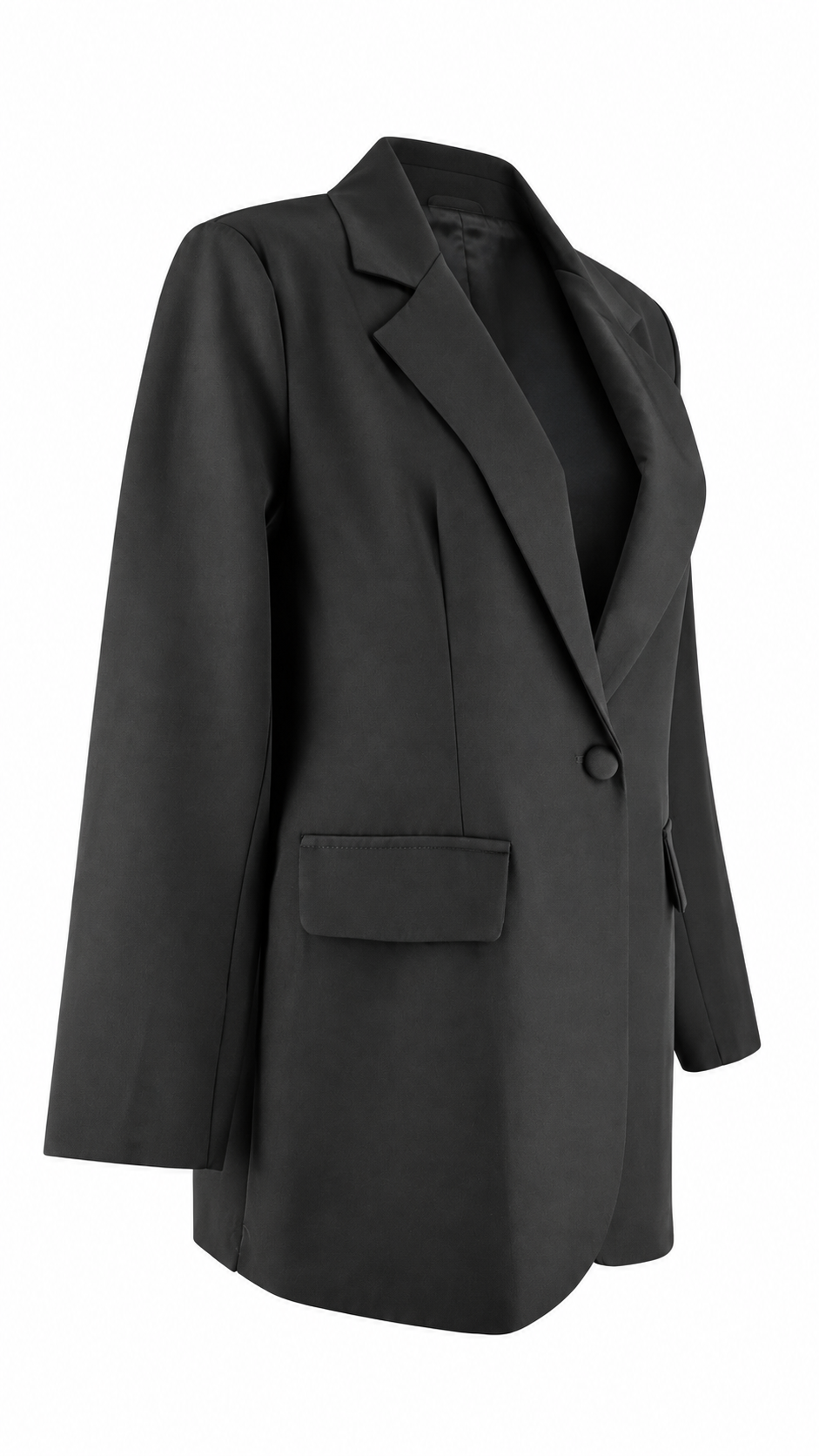 Blazer monopetto con rever