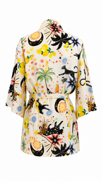 Kimono a fantasia tropicale