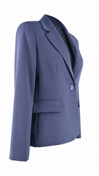 Blazer sartoriale monopetto con revers classici