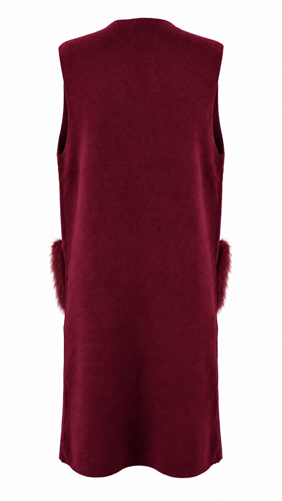 Gilet lungo smanicato