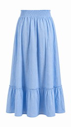 Strapless short dress with tiered skirt