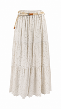 Strapless short dress with tiered skirt