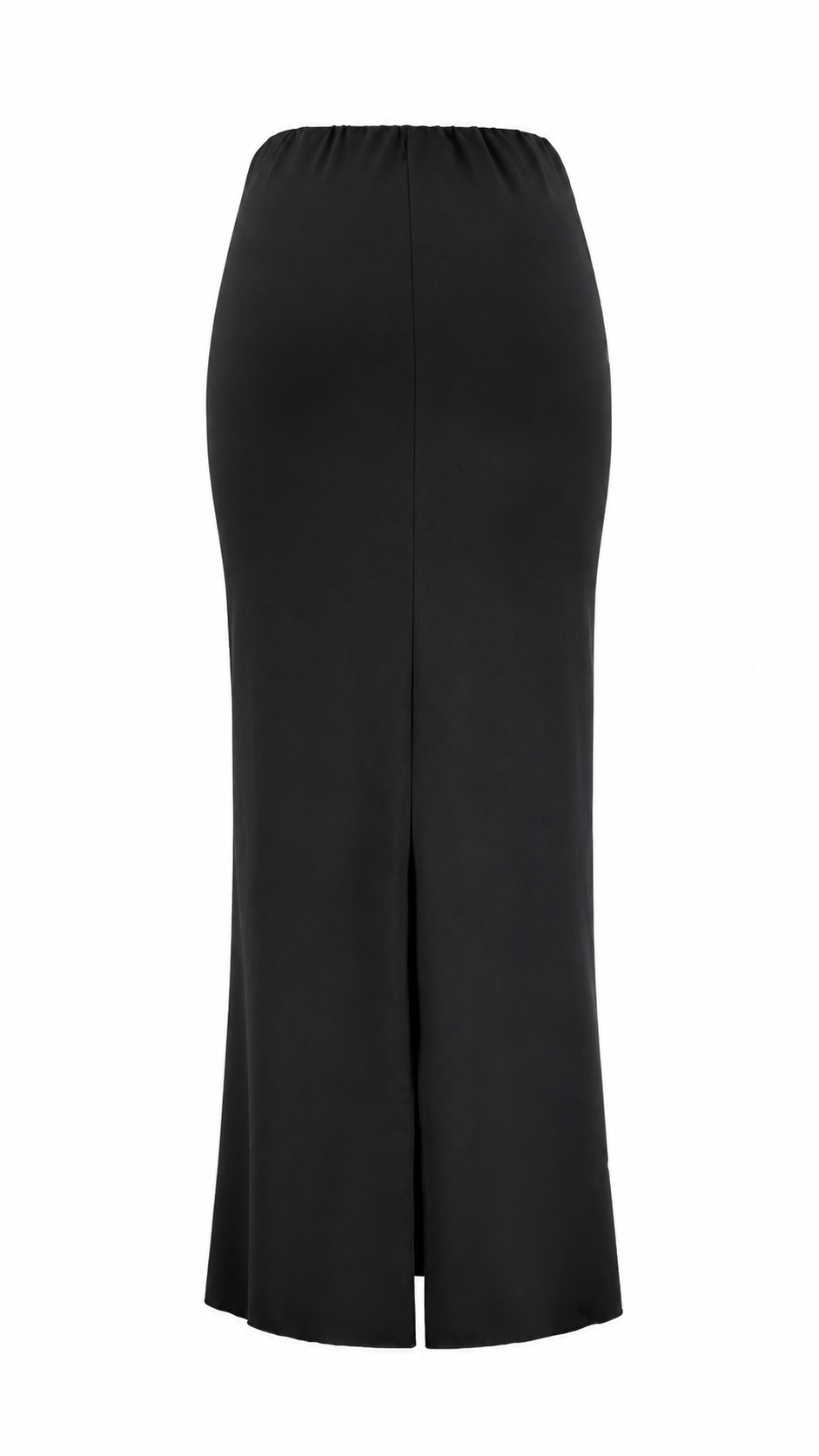 Strapless short dress with tiered skirt