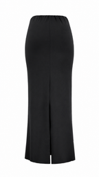 Strapless short dress with tiered skirt