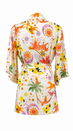Kimono a fantasia tropicale
