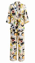Kimono a fantasia tropicale