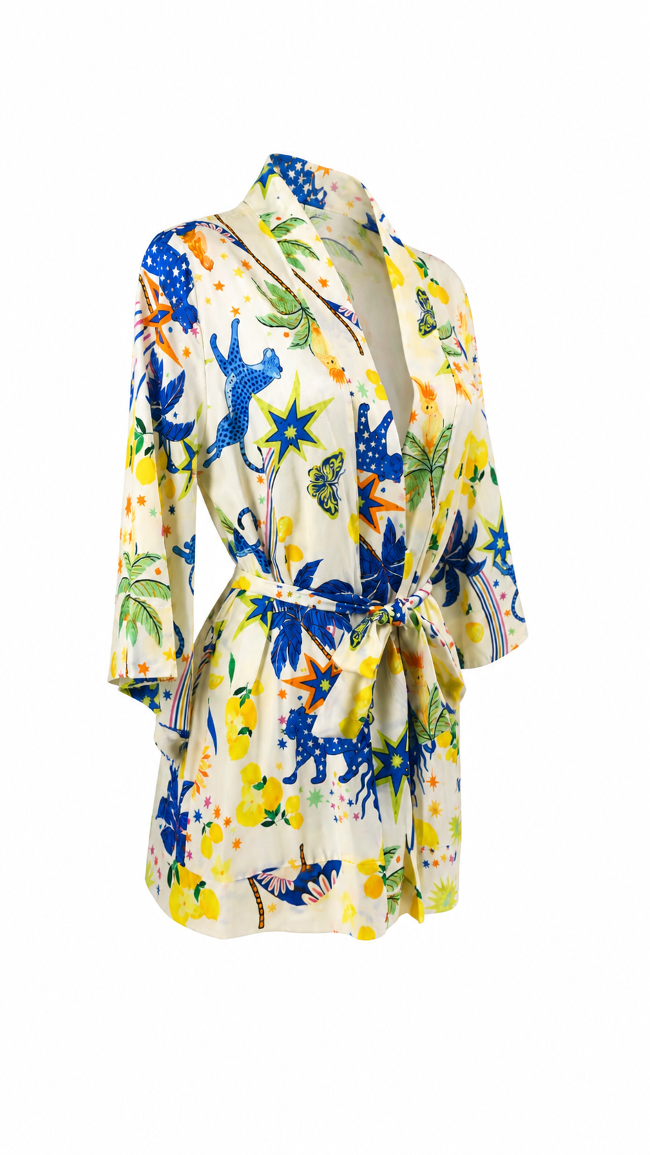 Kimono a fantasia tropicale