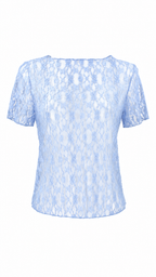 T-shirt in pizzo