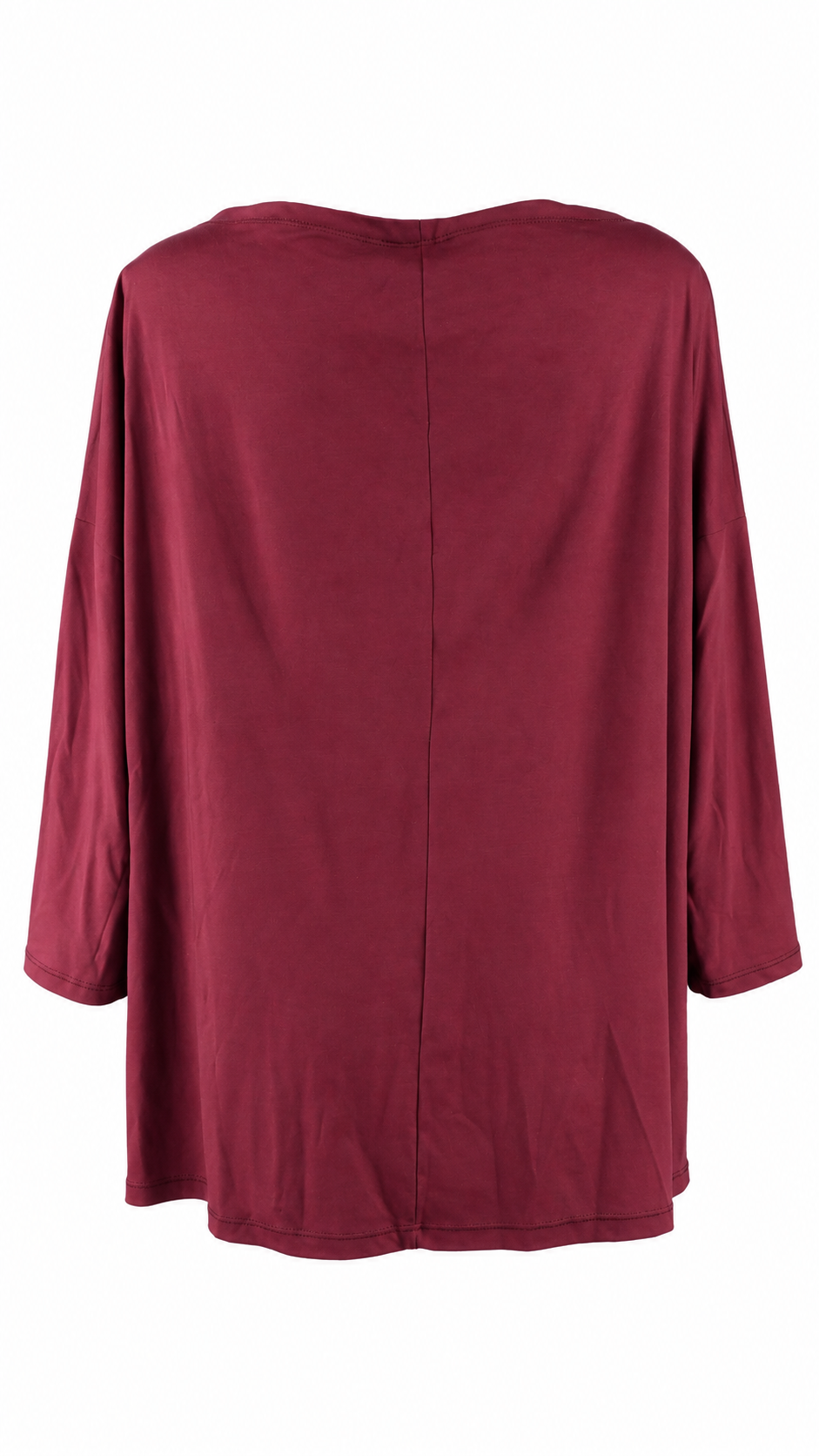 Maglia oversize con scollo a barca