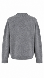 Pullover morbido con scollo a V